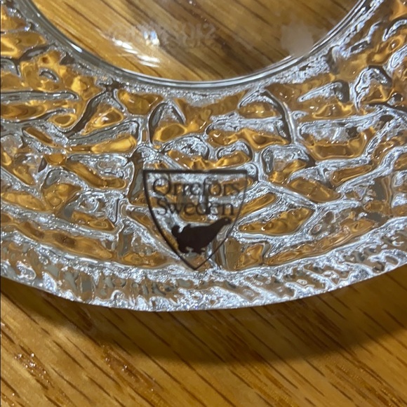 Orrefors Crystal Voltive Holder - Picture 3 of 4
